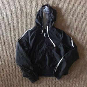 Black Hollister Windbreaker Size S